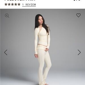 Fold over Skims Pant